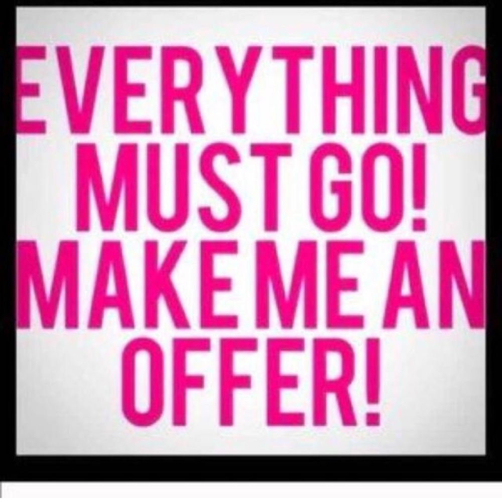 1 month left!!! Everything must go!!!